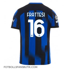 Inter Milan Davide Frattesi #16 Replika Hemmatröja 2023-24 Kortärmad